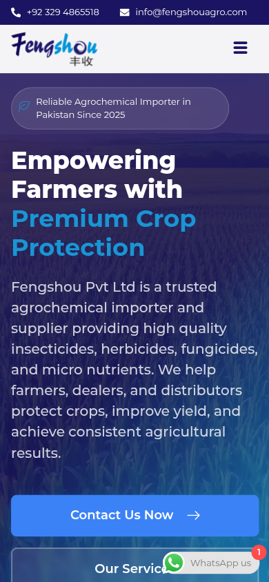 Feng Shou Agro mobile view